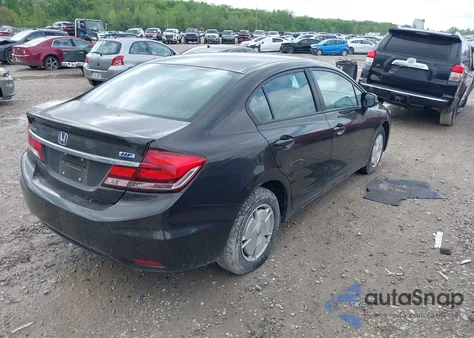 2013 Honda Civic Hf из США, поврежденный, VIN 2HGFB2F69DH532331